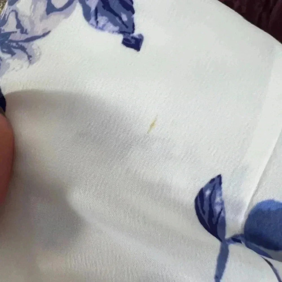 NWT UO Purple Floral Cowl Neck Mini Dress Size M - Picture 7 of 7